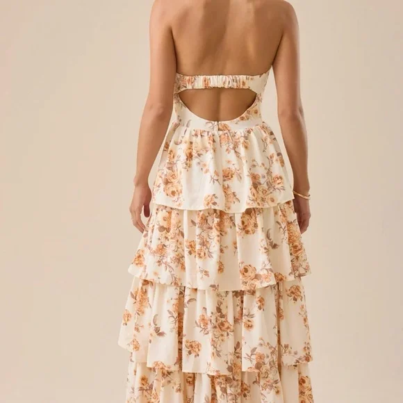 ALTAR’D STATE Marie  Floral Maxi Dress.
NEW with tags. - Picture 2 of 4